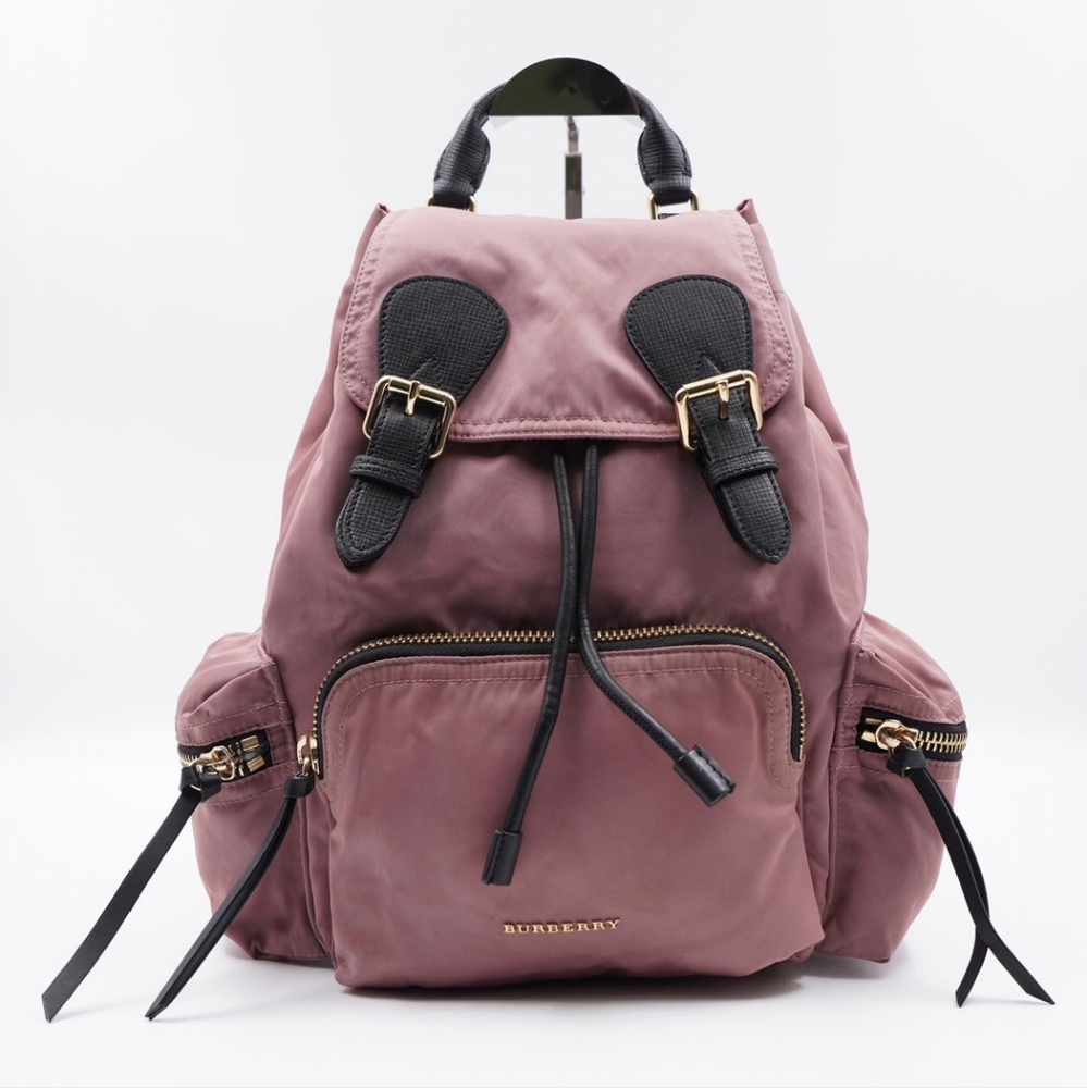MT252 - Authentic Burberry Rucksack Nylon Backpack